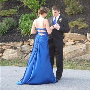 Royal Blue Prom Gown